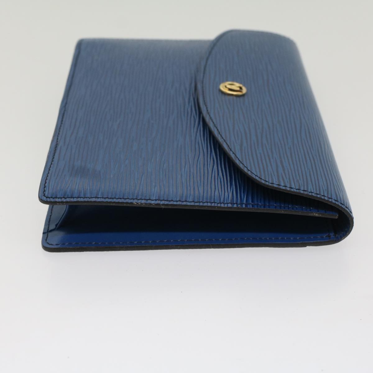 LOUIS VUITTON Epi Montaigne 23 Clutch Bag Blue M52665 LV Auth ar10136B