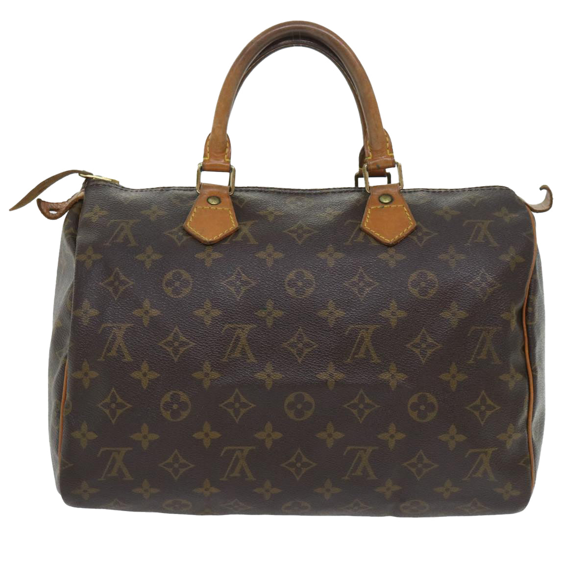 LOUIS VUITTON Monogram Speedy 30 Hand Bag M41526 LV Auth ar10137B