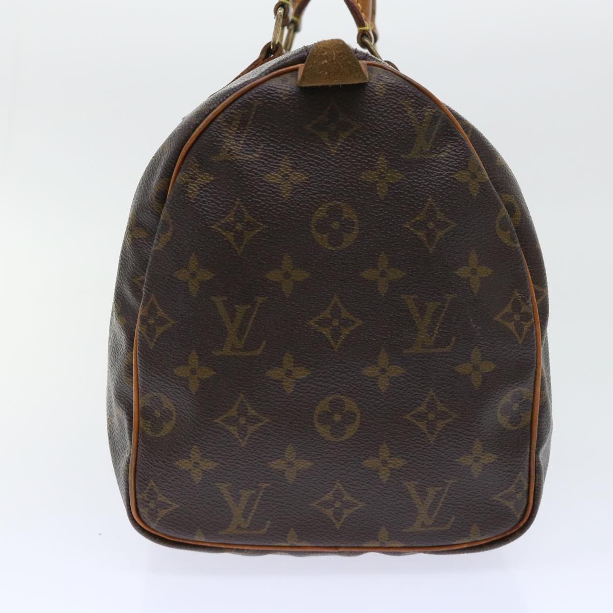 LOUIS VUITTON Monogram Speedy 30 Hand Bag M41526 LV Auth ar10137B