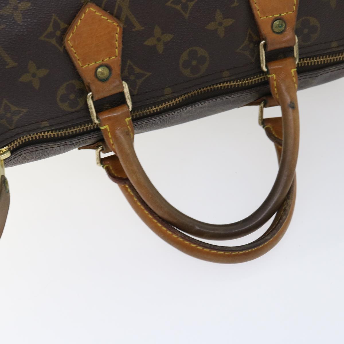 LOUIS VUITTON Monogram Speedy 30 Hand Bag M41526 LV Auth ar10137B