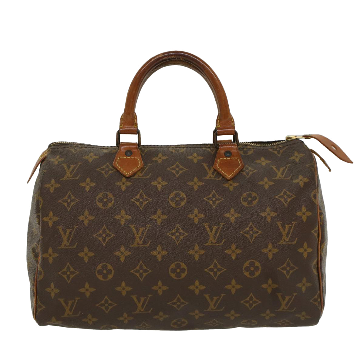 LOUIS VUITTON Monogram Speedy 30 Hand Bag Vintage M41526 LV Auth ar10138B