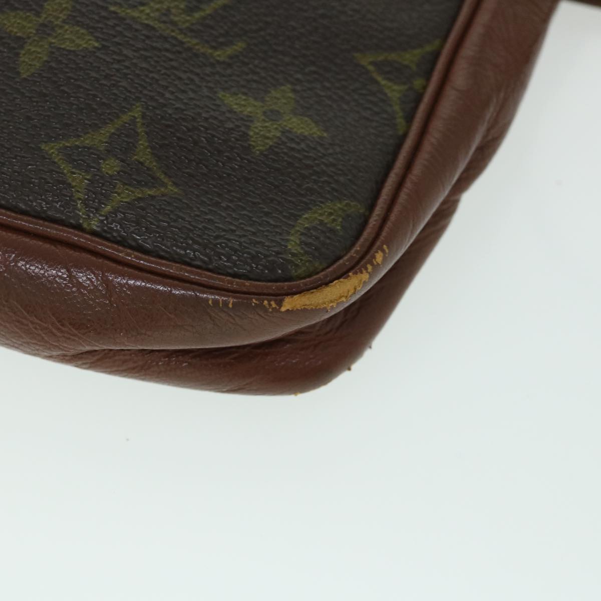 LOUIS VUITTON Monogram Pochette Sports Clutch Bag No.183 LV Auth ar10140B