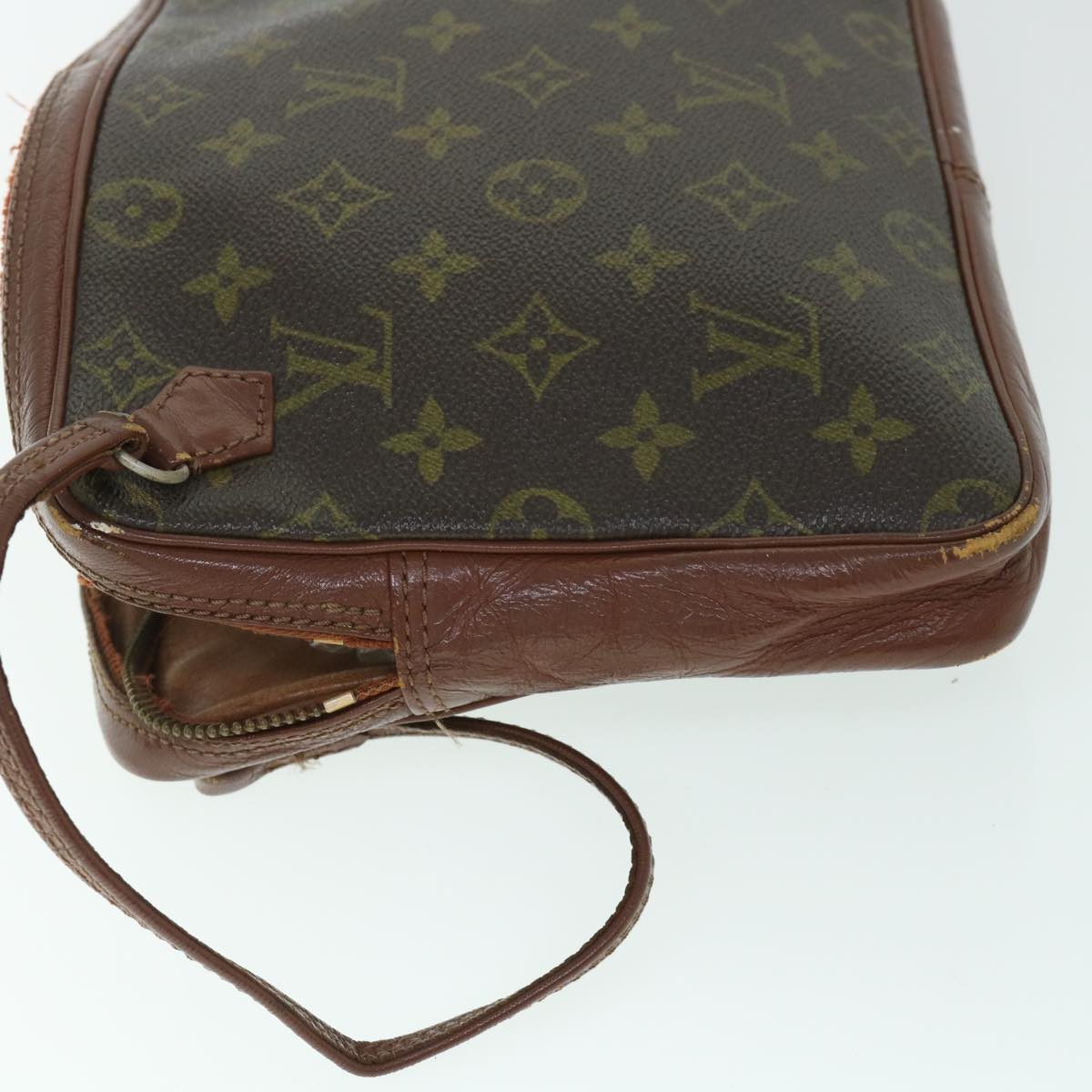 LOUIS VUITTON Monogram Pochette Sports Clutch Bag No.183 LV Auth ar10140B