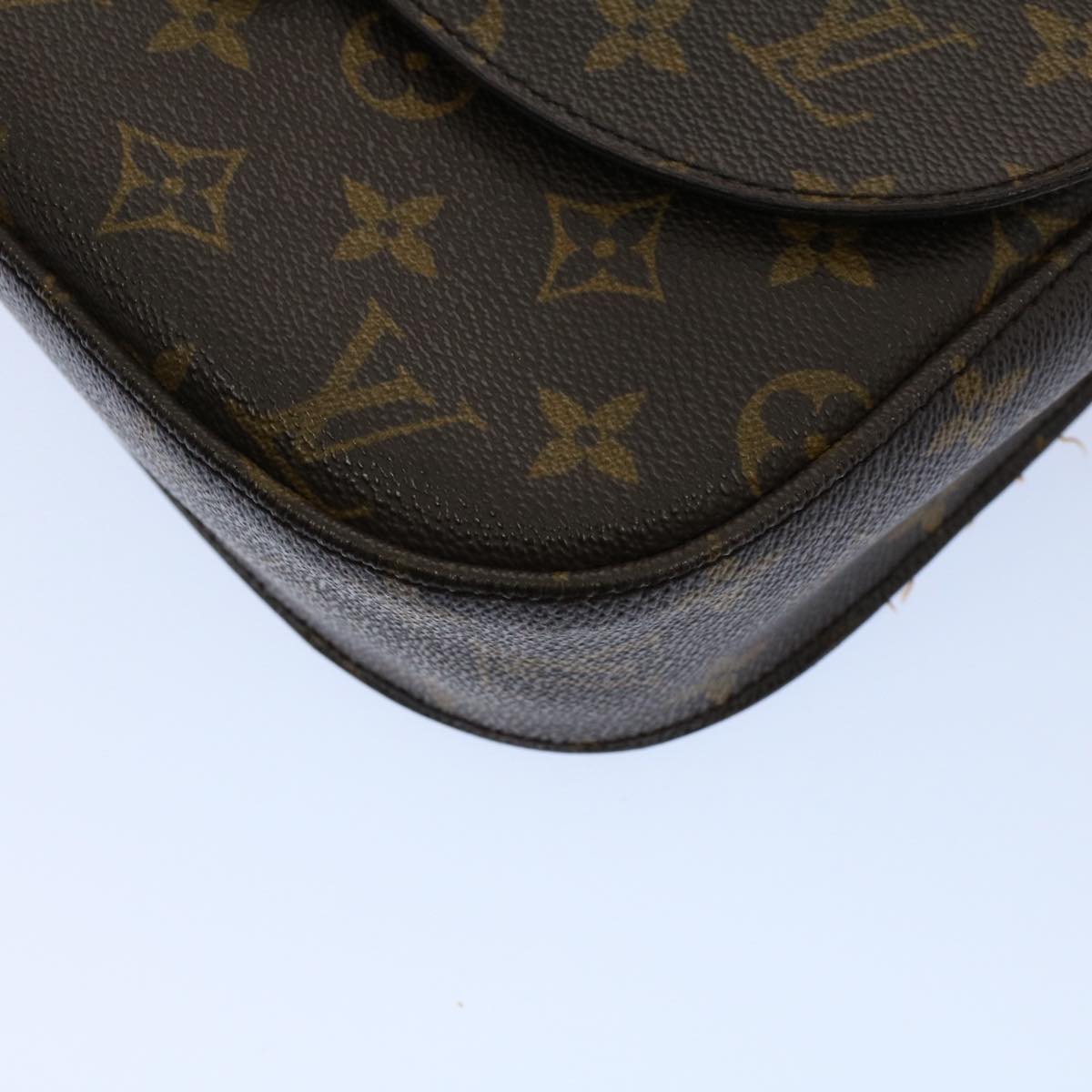 LOUIS VUITTON Monogram Saint Cloud GM Shoulder Bag M51242 LV Auth ar10145B