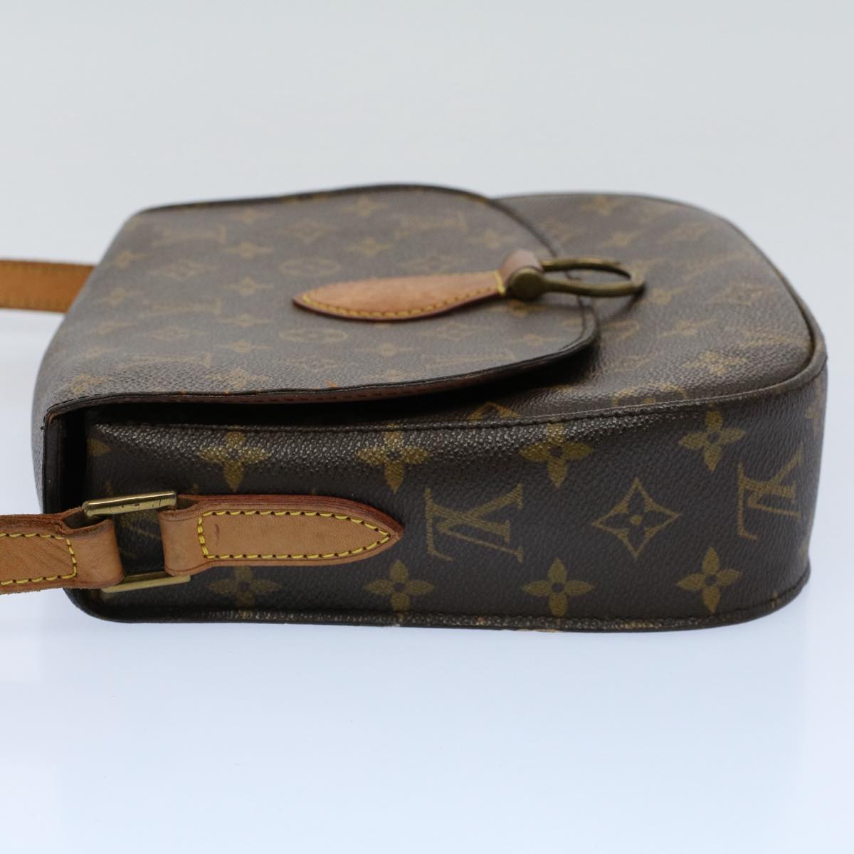 LOUIS VUITTON Monogram Saint Cloud GM Shoulder Bag M51242 LV Auth ar10145B