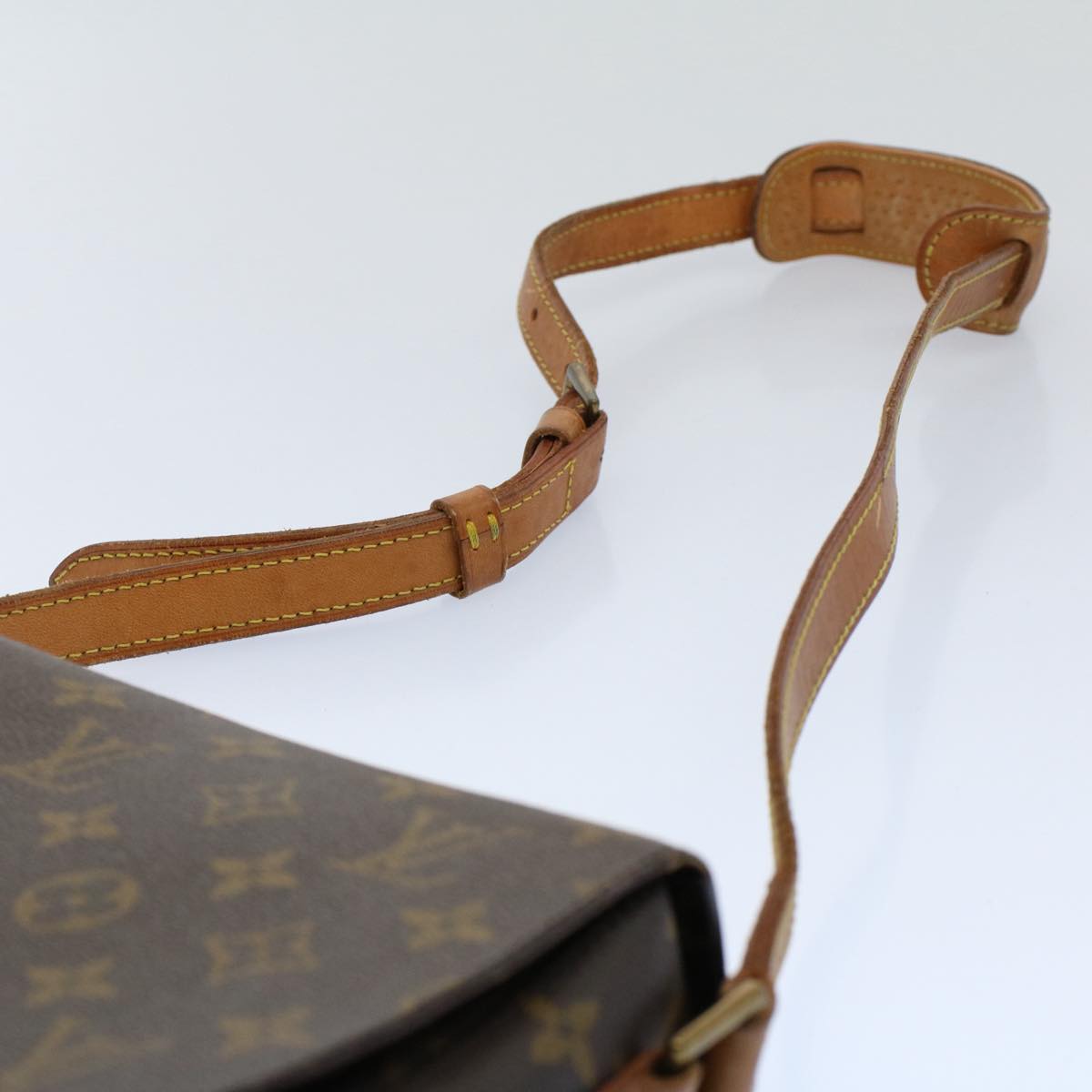 LOUIS VUITTON Monogram Saint Cloud GM Shoulder Bag M51242 LV Auth ar10145B