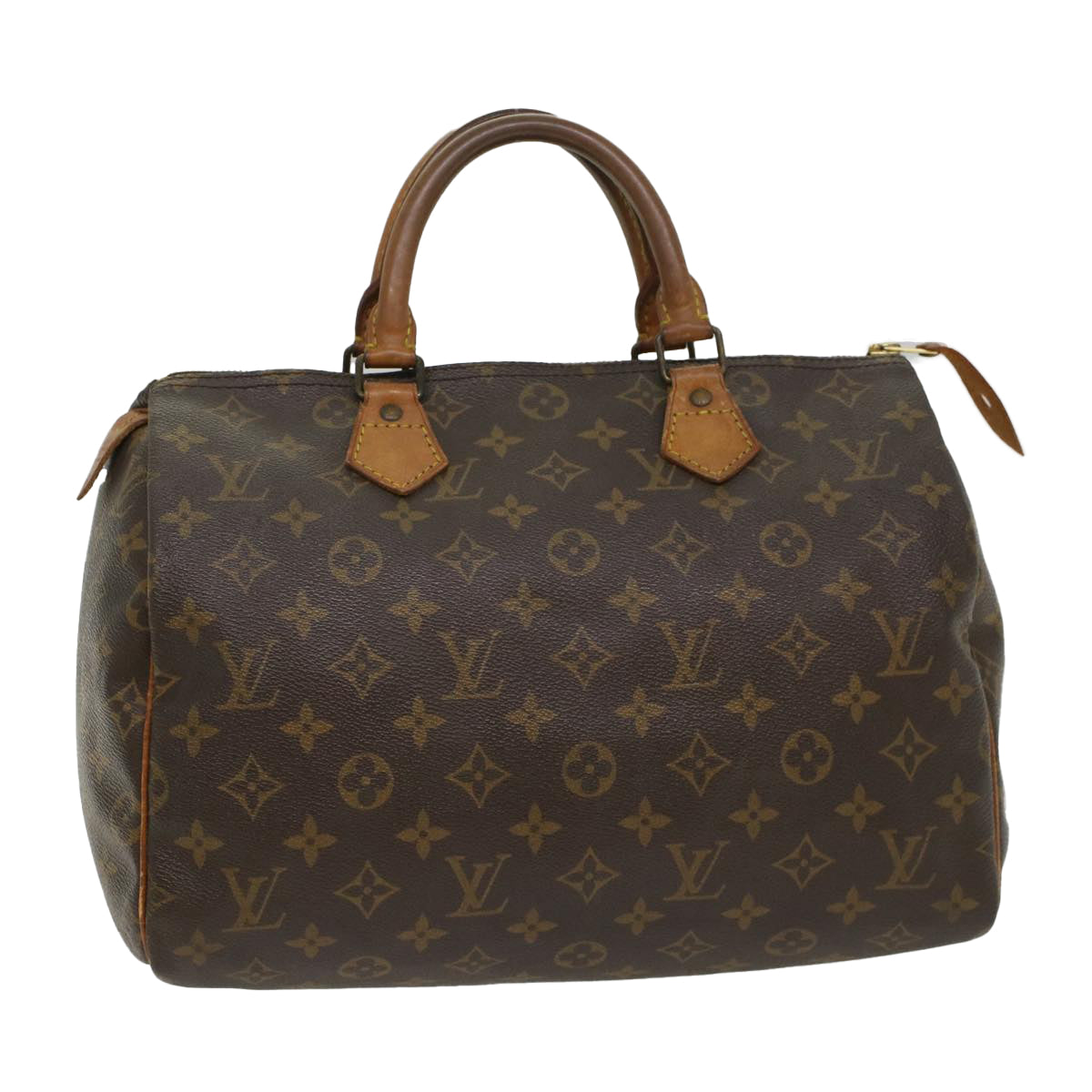 LOUIS VUITTON Monogram Speedy 30 Hand Bag M41526 LV Auth ar10159B