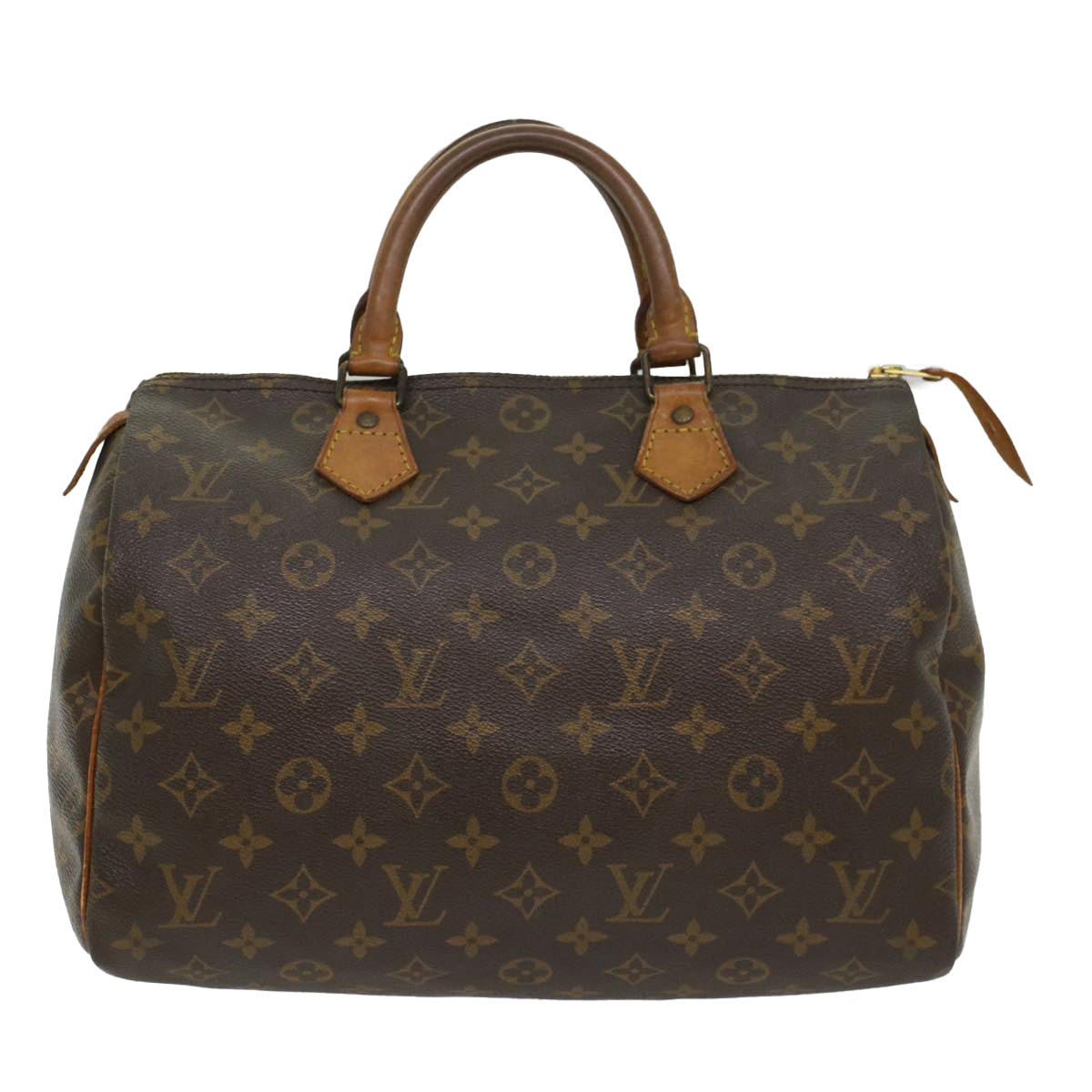 LOUIS VUITTON Monogram Speedy 30 Hand Bag M41526 LV Auth ar10159B