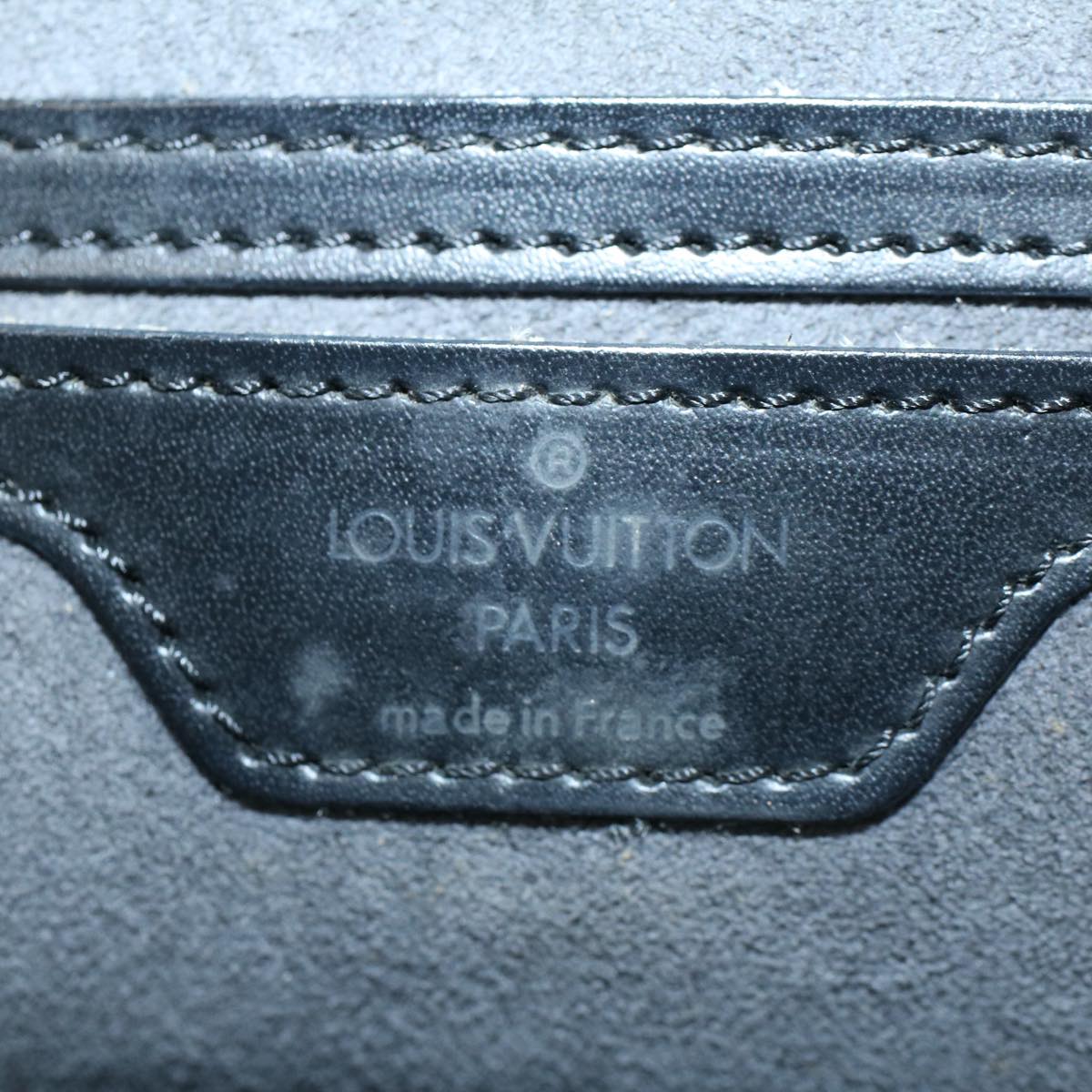 LOUIS VUITTON Epi Coblanc Shoulder Bag Black M52292 LV Auth ar10167B