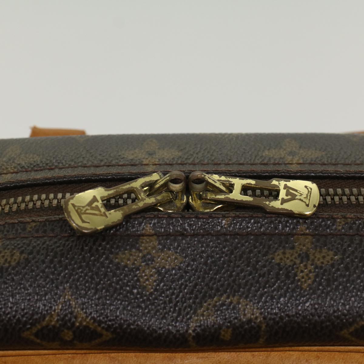 LOUIS VUITTON Monogram Deauville Hand Bag M47270 LV Auth ar10168B