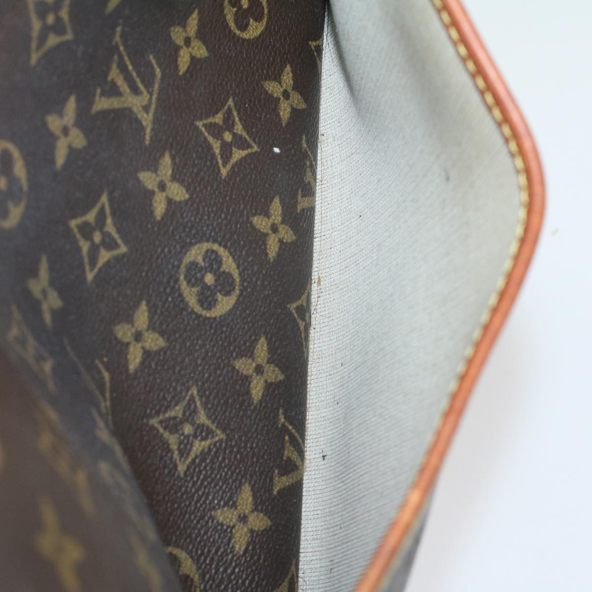 LOUIS VUITTON Monogram Deauville Hand Bag M47270 LV Auth ar10168B