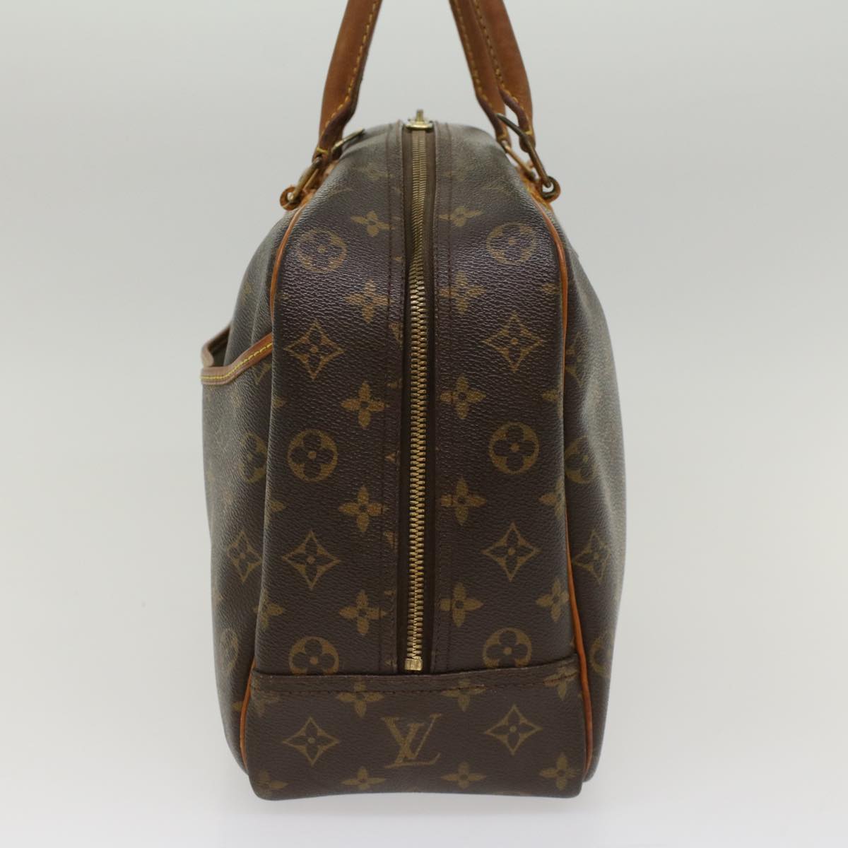 LOUIS VUITTON Monogram Deauville Hand Bag M47270 LV Auth ar10168B