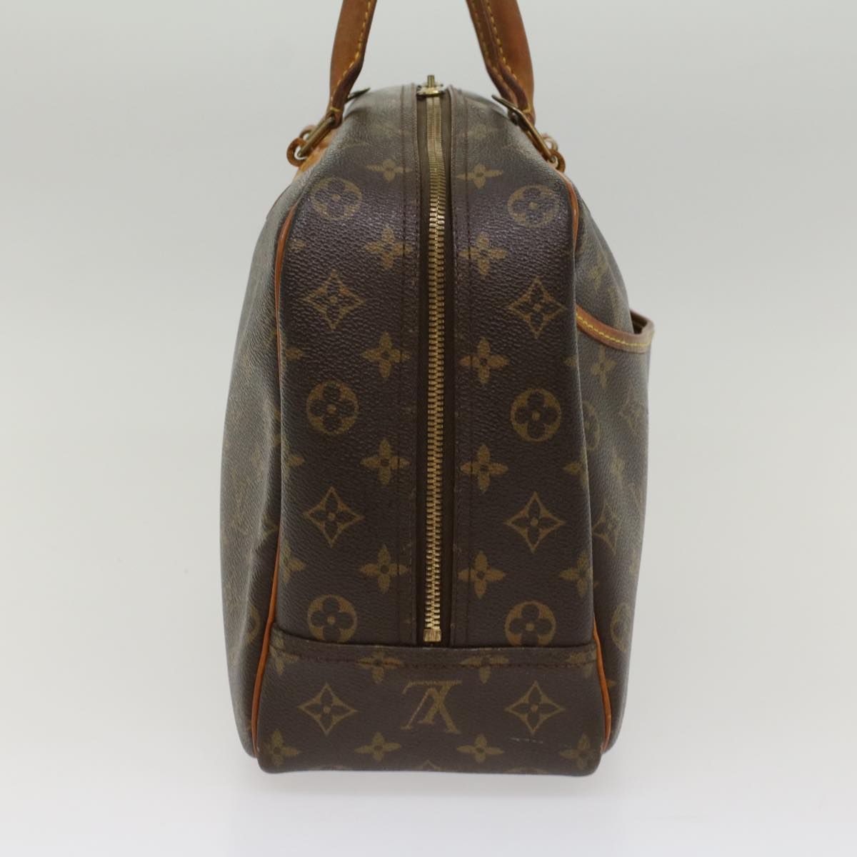 LOUIS VUITTON Monogram Deauville Hand Bag M47270 LV Auth ar10168B