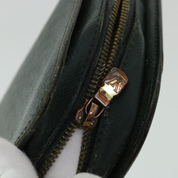 LOUIS VUITTON Taiga Baikal Clutch Bag Epicea M30184 LV Auth ar10169B