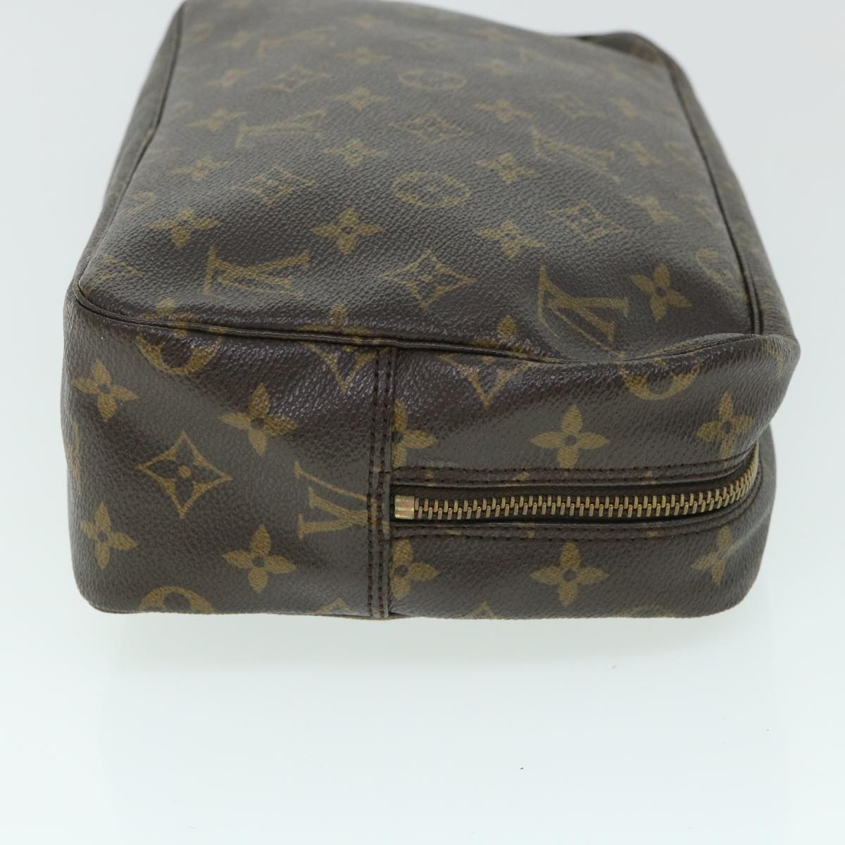 LOUIS VUITTON Monogram Trousse Toilette 28 Clutch Bag M47522 LV Auth ar10194