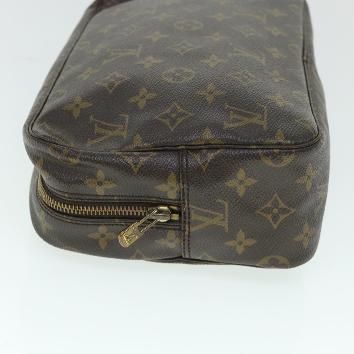 LOUIS VUITTON Monogram Trousse Toilette 28 Clutch Bag M47522 LV Auth ar10194