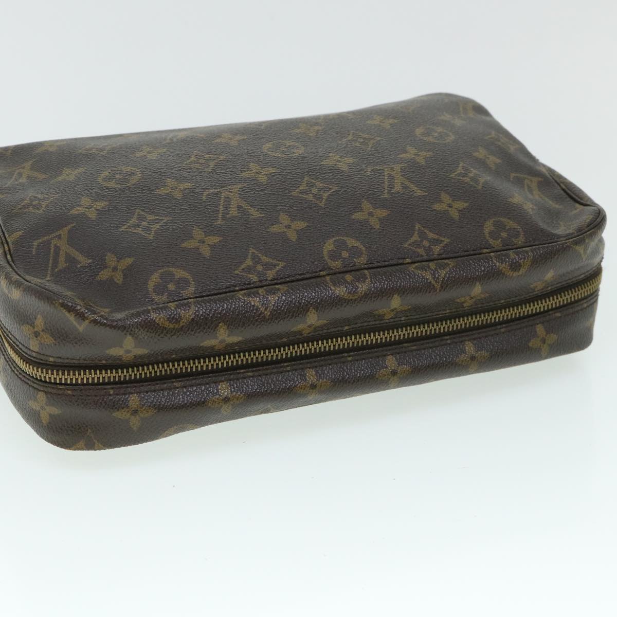 LOUIS VUITTON Monogram Trousse Toilette 28 Clutch Bag M47522 LV Auth ar10194