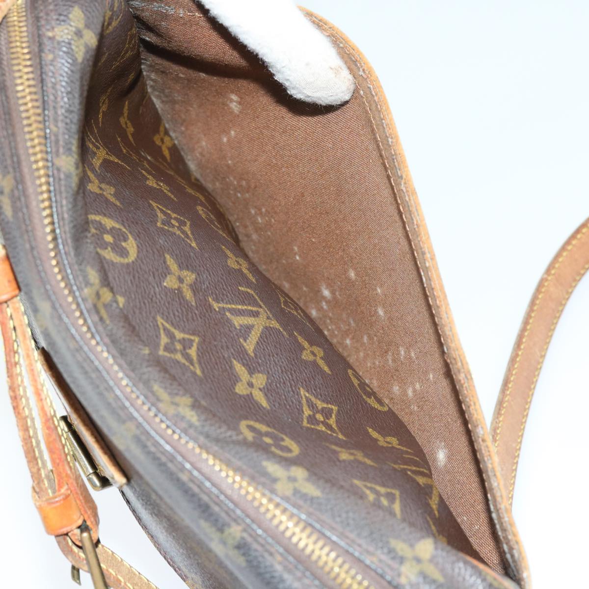 LOUIS VUITTON Monogram Jeune Fille GM Shoulder Bag M51225 LV Auth ar10199