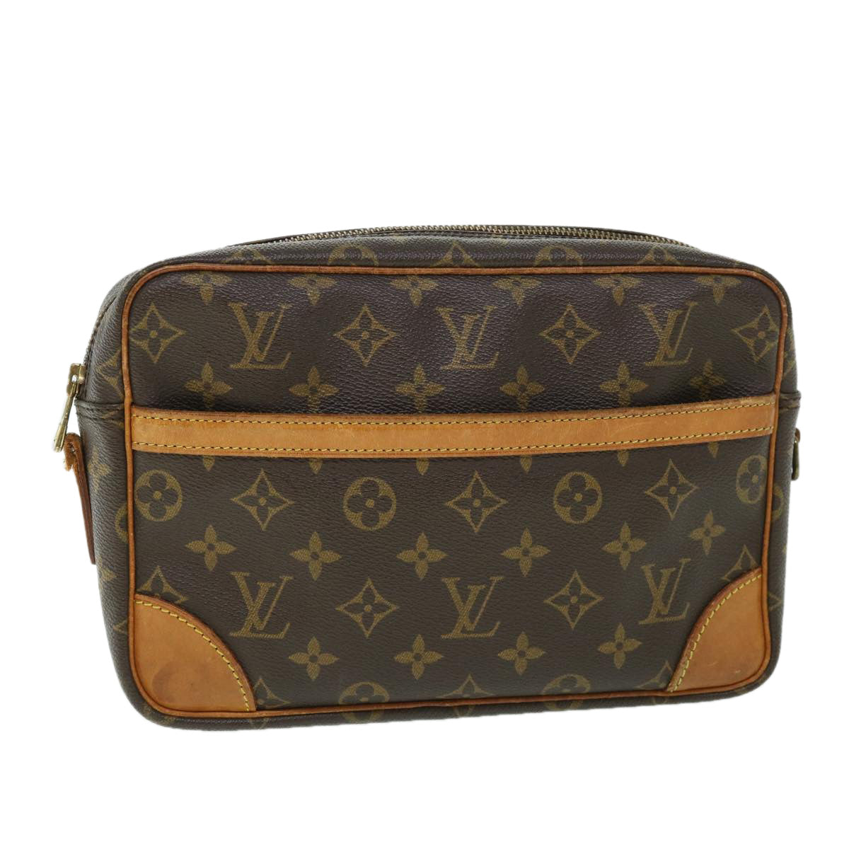 LOUIS VUITTON Monogram Trocadero 27 Shoulder Bag M51274 LV Auth ar10200