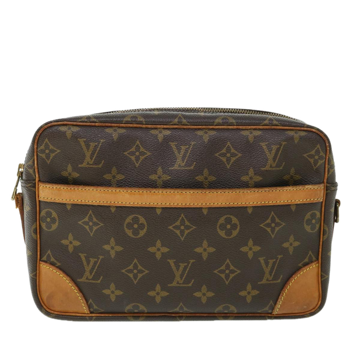 LOUIS VUITTON Monogram Trocadero 27 Shoulder Bag M51274 LV Auth ar10200