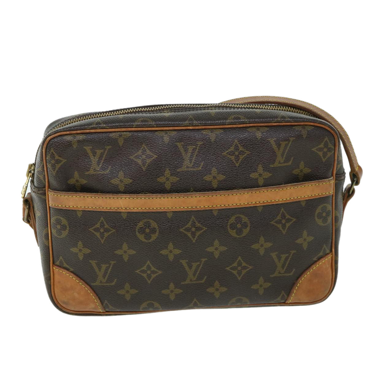 LOUIS VUITTON Monogram Trocadero 27 Shoulder Bag M51274 LV Auth ar10201