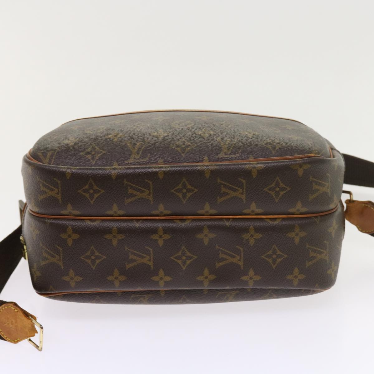 LOUIS VUITTON Monogram Reporter PM Shoulder Bag M45254 LV Auth ar10208