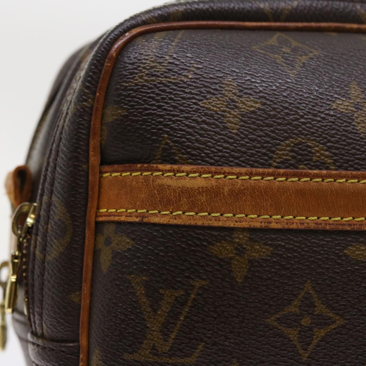 LOUIS VUITTON Monogram Reporter PM Shoulder Bag M45254 LV Auth ar10208