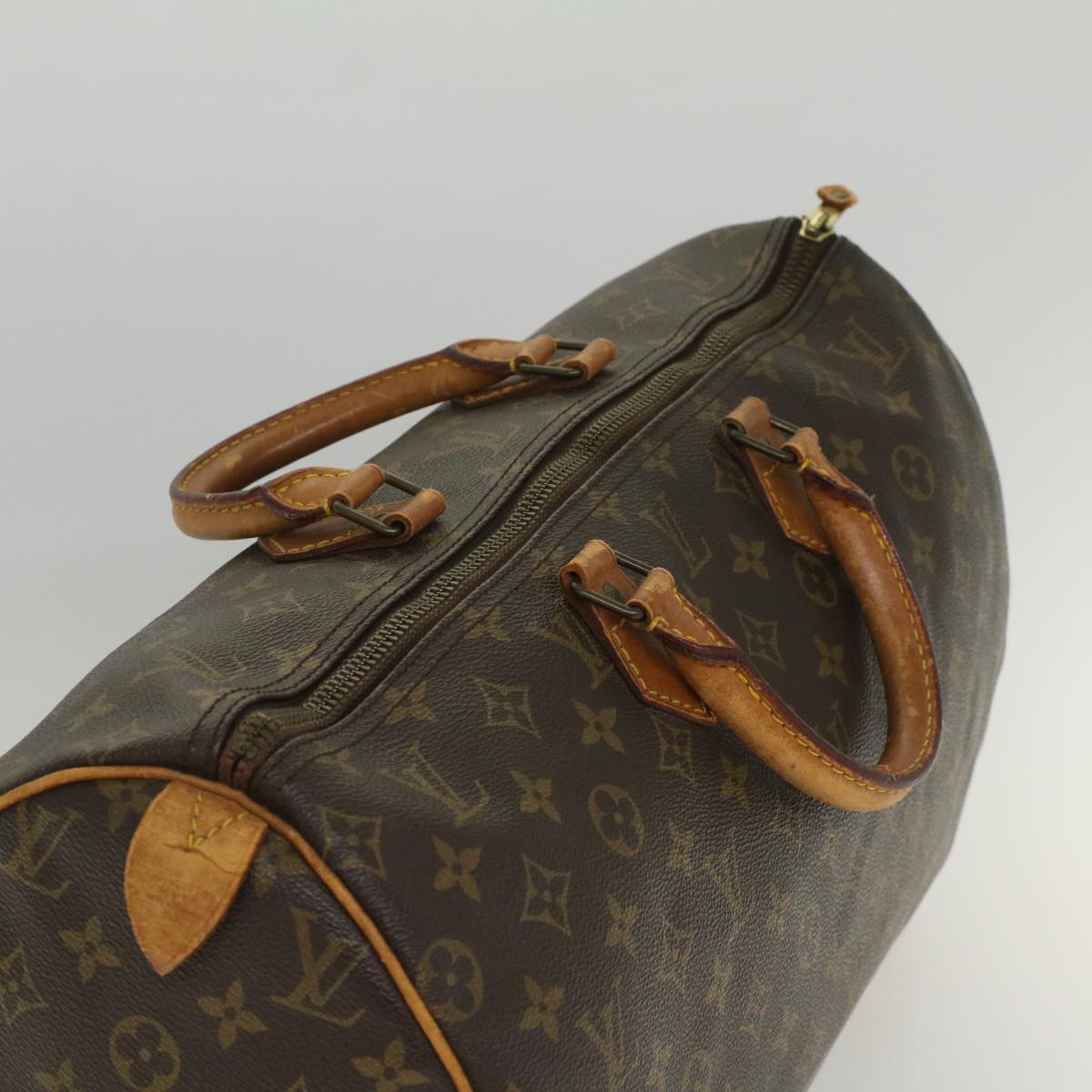 LOUIS VUITTON Monogram Speedy 40 Hand Bag M41522 LV Auth ar10209