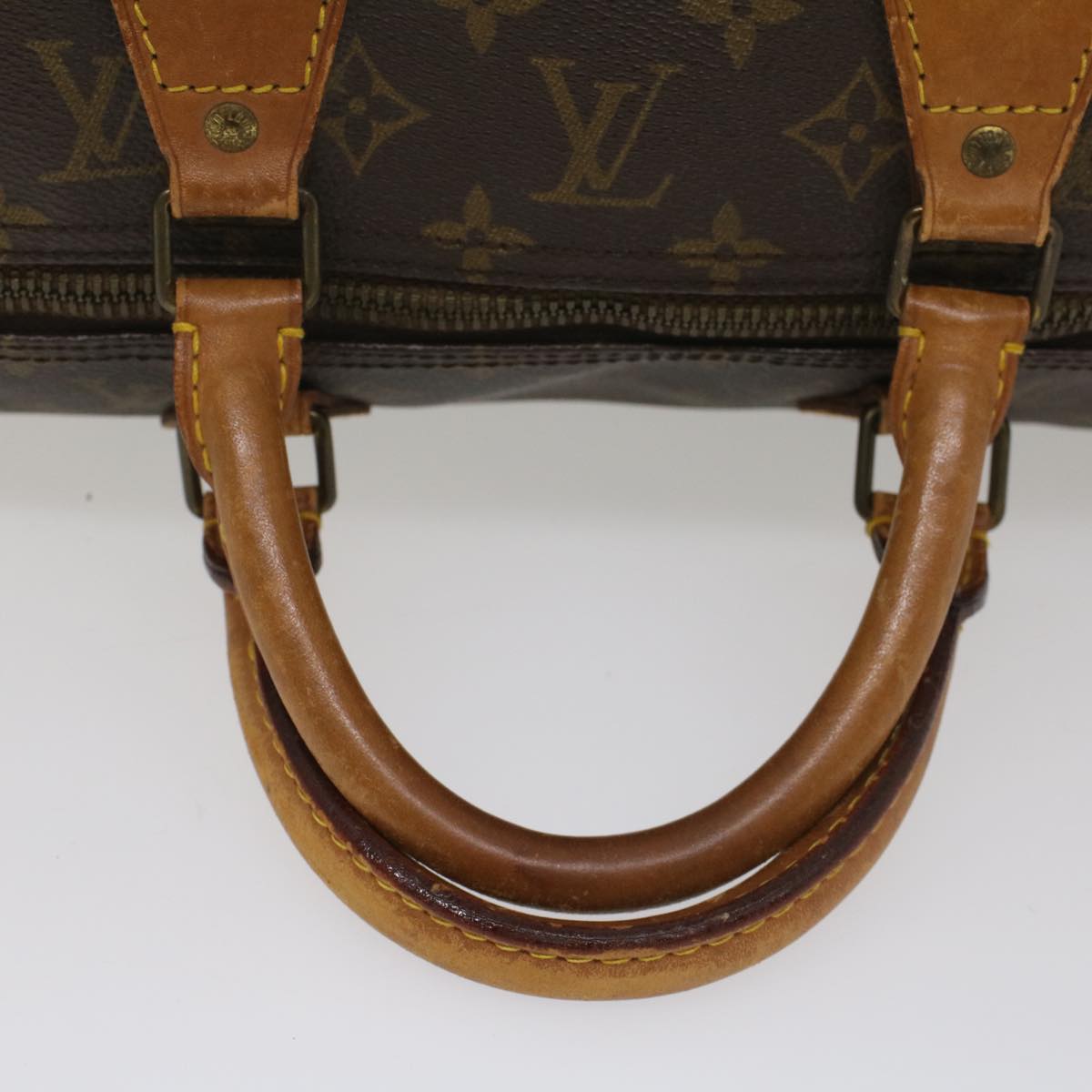 LOUIS VUITTON Monogram Speedy 40 Hand Bag M41522 LV Auth ar10209