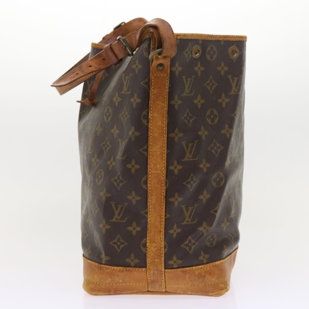 LOUIS VUITTON Monogram Noe Shoulder Bag M42224 LV Auth ar10212