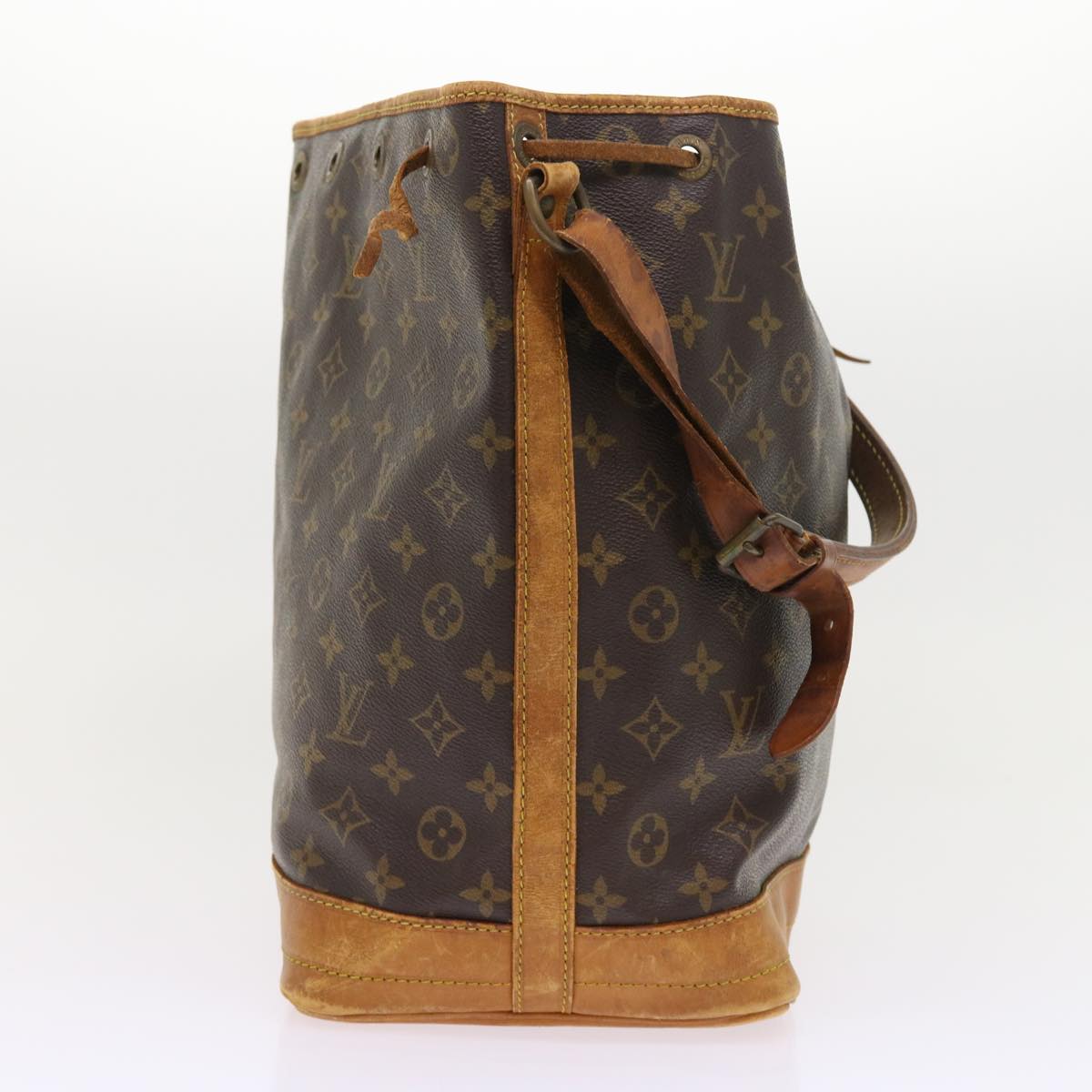 LOUIS VUITTON Monogram Noe Shoulder Bag M42224 LV Auth ar10212