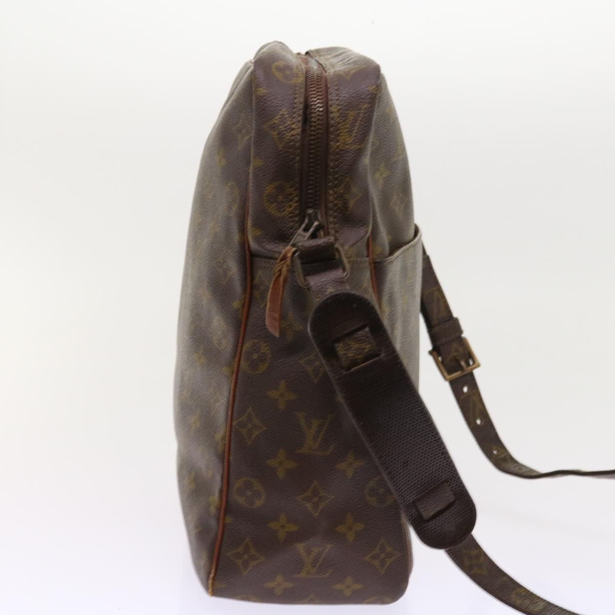 LOUIS VUITTON Monogram Marceau Shoulder Bag No.70 LV Auth ar10213