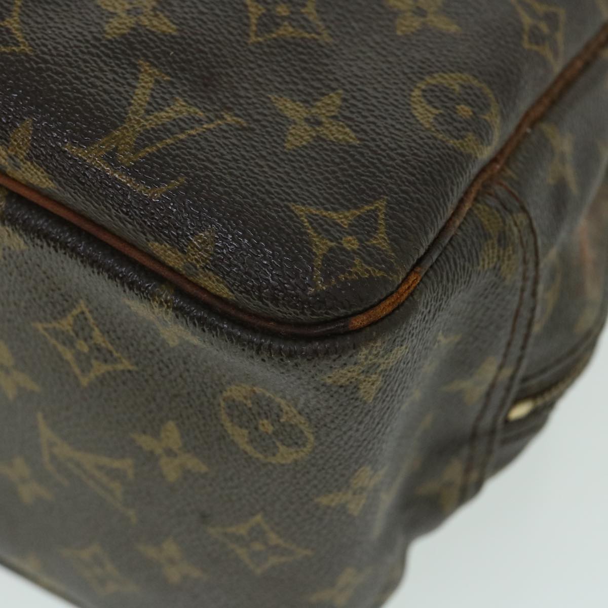 LOUIS VUITTON Monogram Deauville Hand Bag M47270 LV Auth ar10214