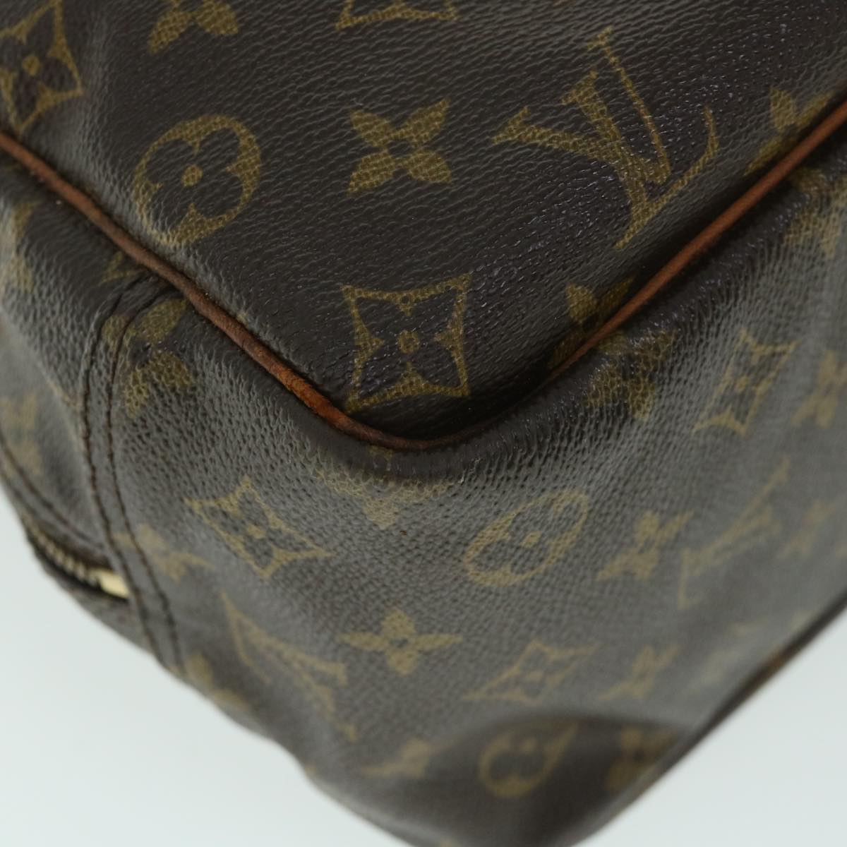 LOUIS VUITTON Monogram Deauville Hand Bag M47270 LV Auth ar10214