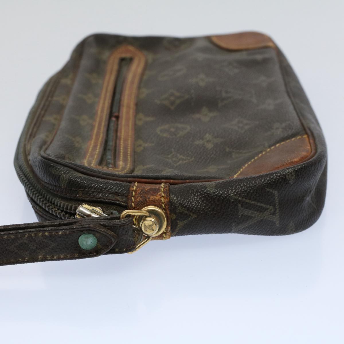 LOUIS VUITTON Monogram Marly Dragonne GM Clutch Bag M51825 LV Auth ar10228