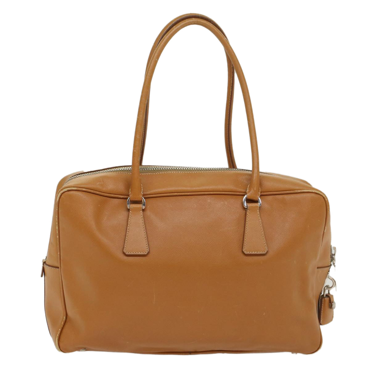 PRADA Shoulder Bag Safiano leather Brown Auth ar10272 - 0