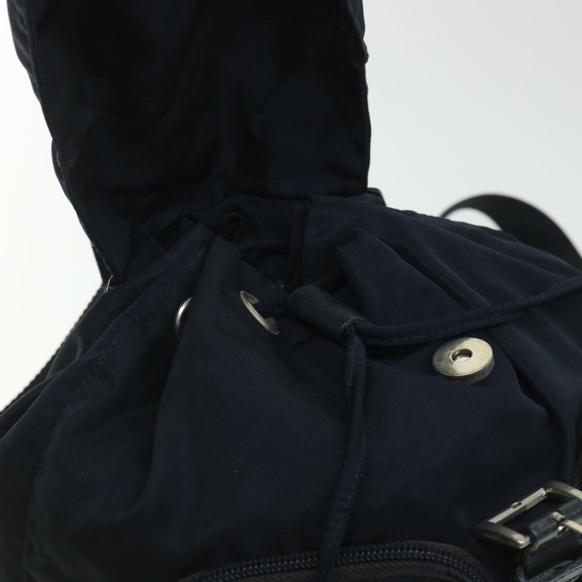 PRADA Backpack Nylon Navy Auth ar10306