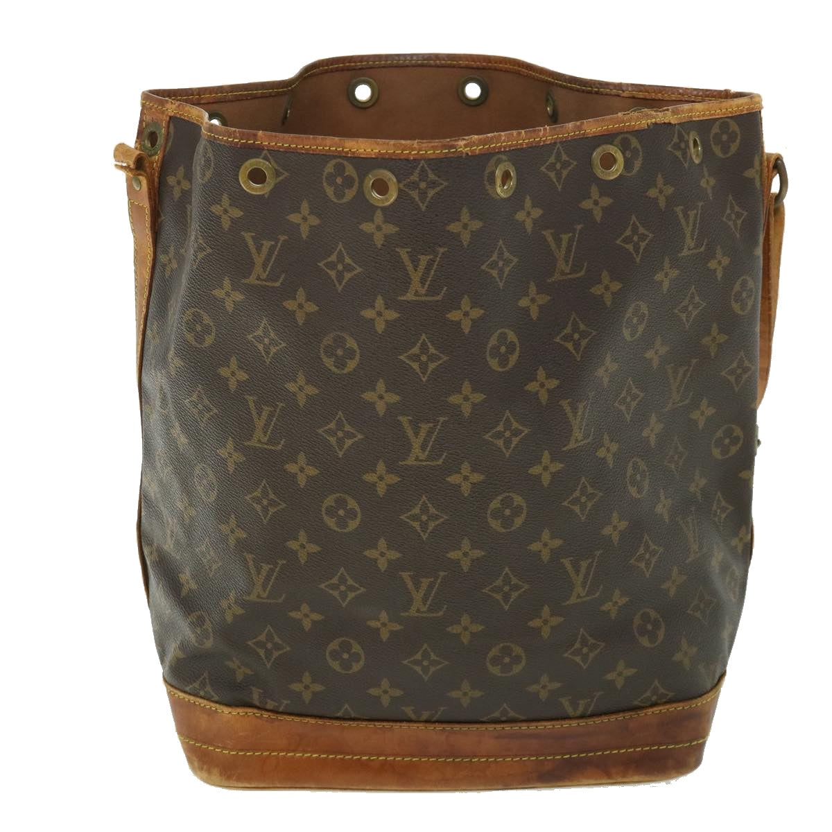 LOUIS VUITTON Monogram Noe Shoulder Bag M42224 LV Auth ar10318