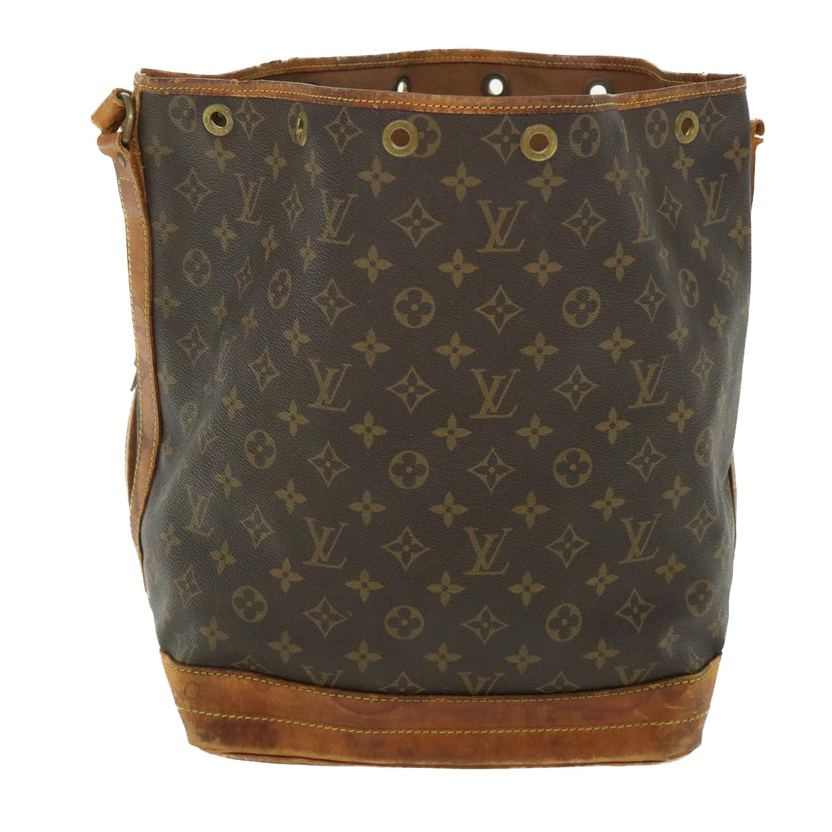 LOUIS VUITTON Monogram Noe Shoulder Bag M42224 LV Auth ar10318