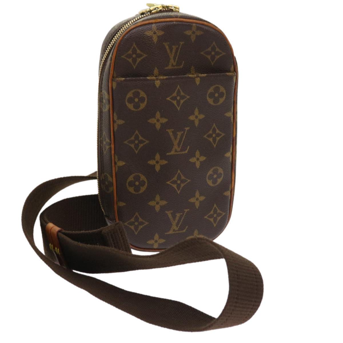 LOUIS VUITTON Monogram Pochette Gange Shoulder Bag M51870 LV Auth ar10345B