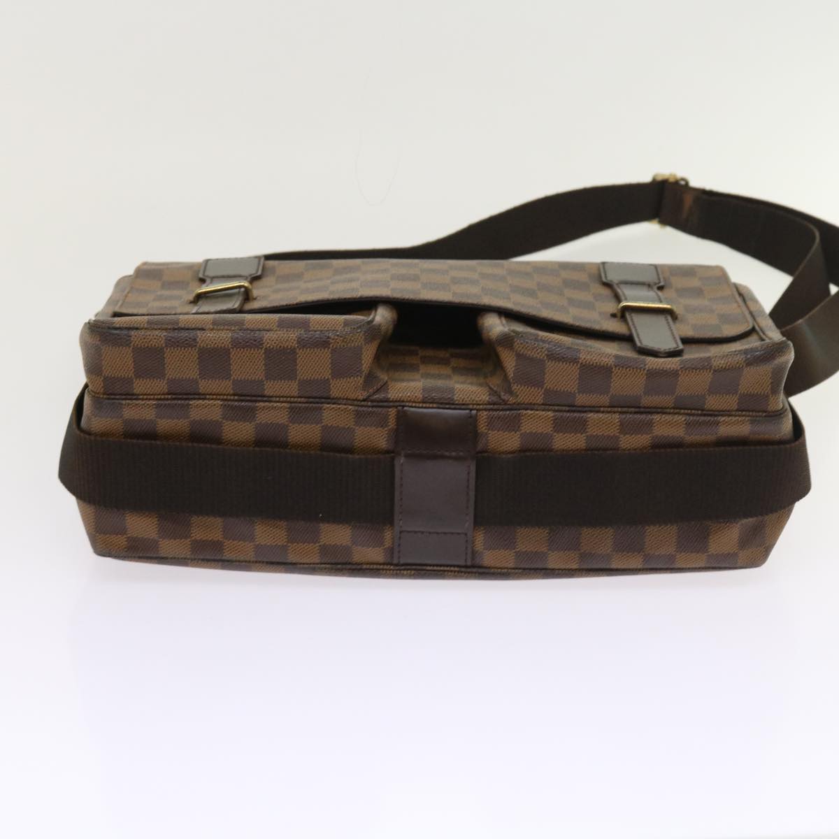 LOUIS VUITTON Damier Ebene Broadway Shoulder Bag N42270 LV Auth ar10365B