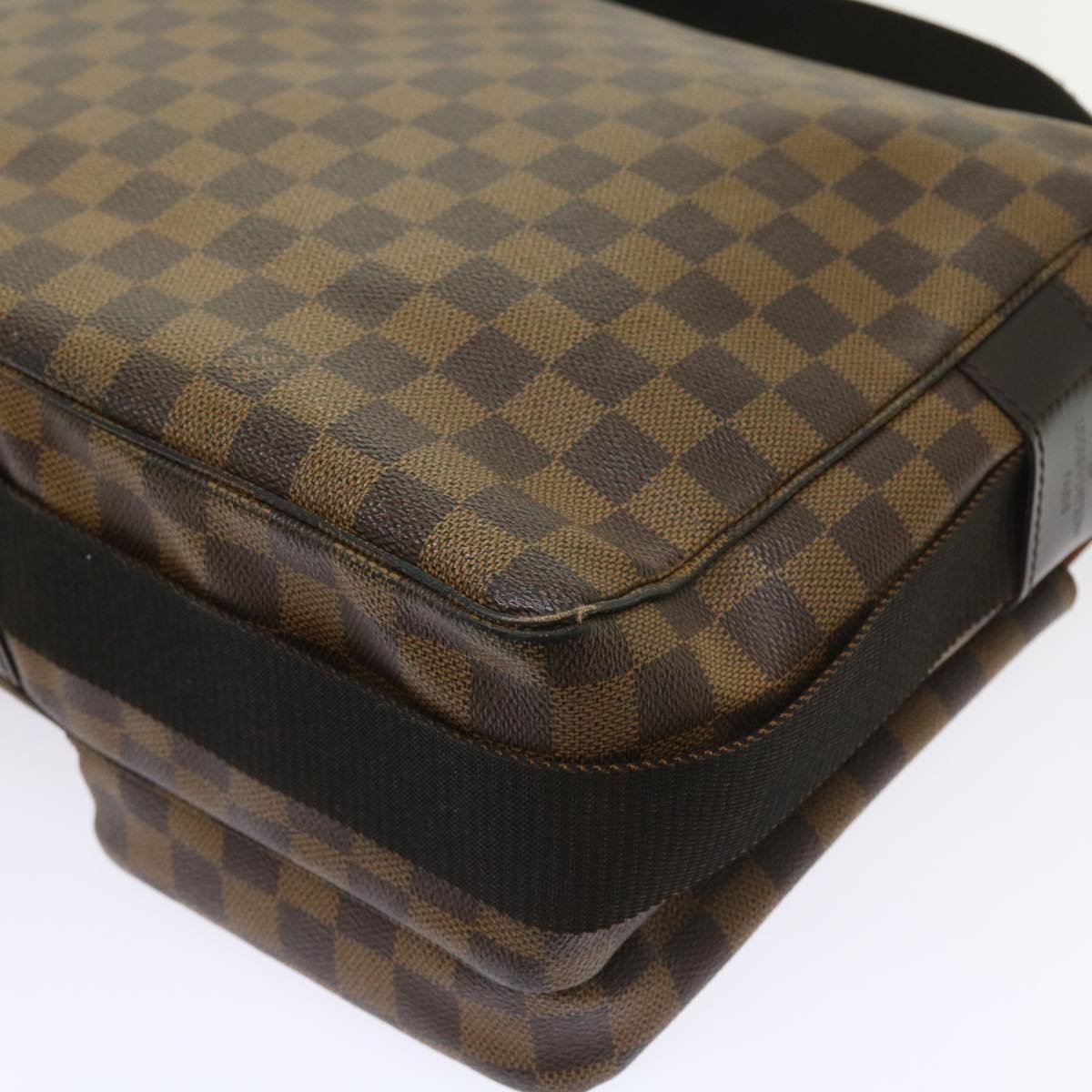 LOUIS VUITTON Damier Ebene Broadway Shoulder Bag N42270 LV Auth ar10365B