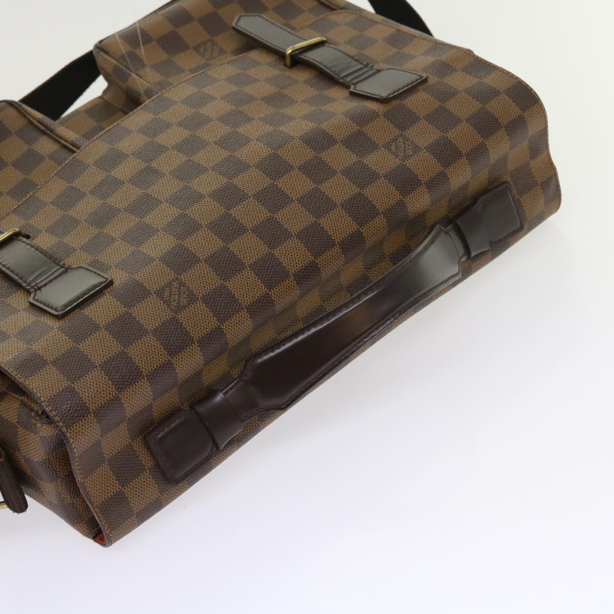 LOUIS VUITTON Damier Ebene Broadway Shoulder Bag N42270 LV Auth ar10365B