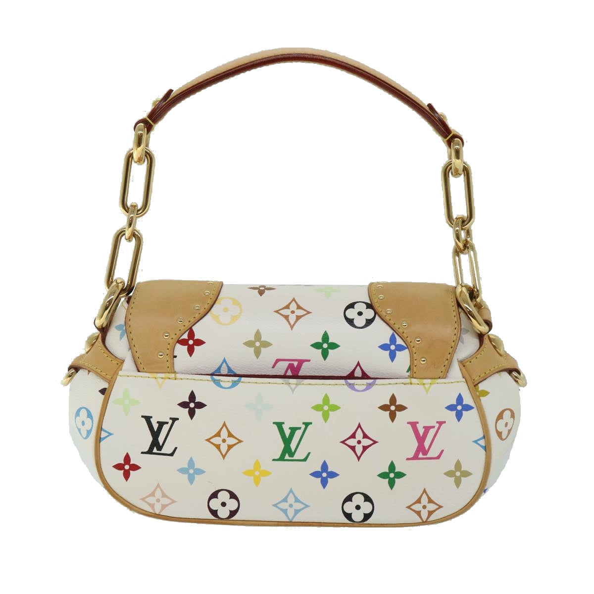 LOUIS VUITTON Monogram Multicolor Marilyn Shoulder Bag M40127 LV Auth ar10366A