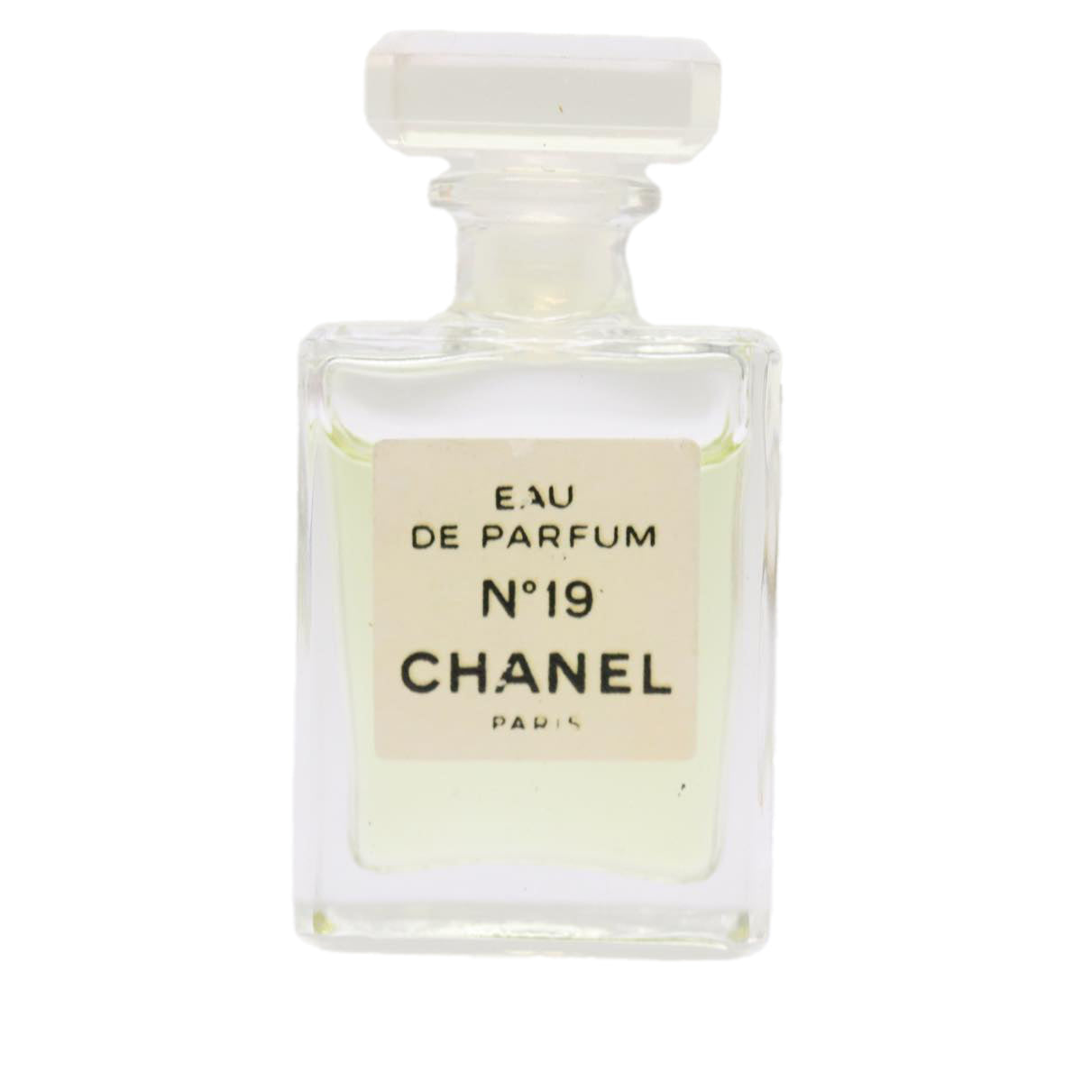 CHANEL Perfume N.19 Necklace Gold Tone CC Auth ar10367B - 0