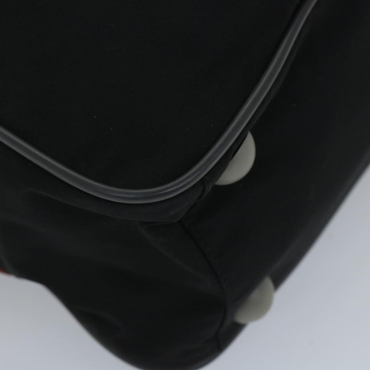PRADA Sports Hand Bag Nylon Black Auth ar10399
