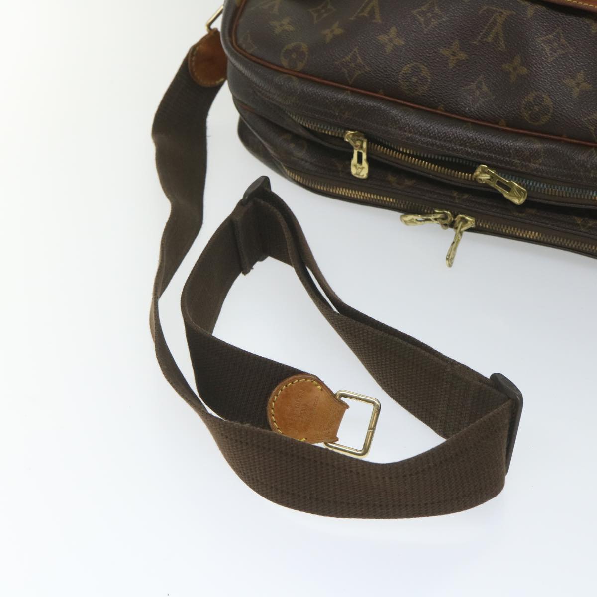 LOUIS VUITTON Monogram Reporter GM Shoulder Bag M45252 LV Auth ar10403