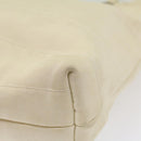 GUCCI Tote Bag Nylon White 002 2123 0458 Auth ar10405-14