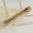 GUCCI Tote Bag Nylon White 002 2123 0458 Auth ar10405-6