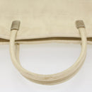 GUCCI Tote Bag Nylon White 002 2123 0458 Auth ar10405-7